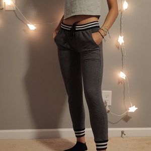 Grey sweatpants